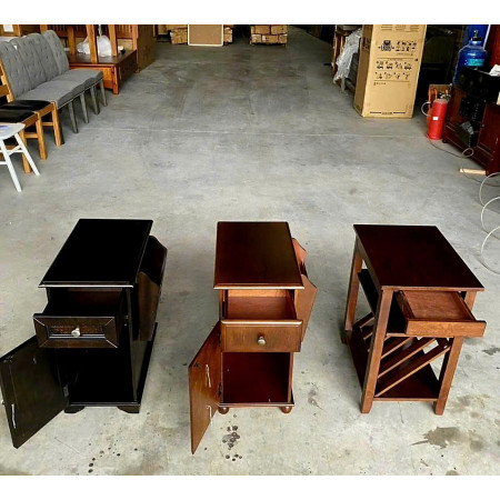 SCO - 240 Espresso : Tủ Có Giá Để Tạp Chí, Ngăn Kéo